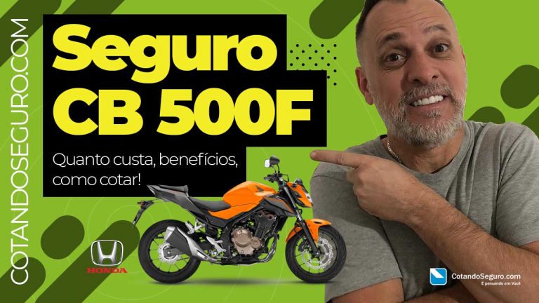 Seguro CB 500F da Honda