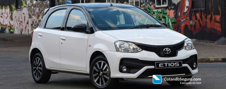 Seguro Toyota Etios Cross, Quanto Custa, Preço Médio e Suas Coberturas