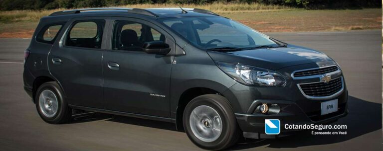 Seguro Chevrolet Spin, Quanto Custa, Preço Médio e Suas Coberturas