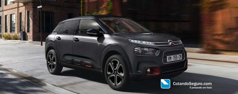 Seguro Citroen C4 Cactus, Quanto Custa, Preço Médio e Suas Coberturas