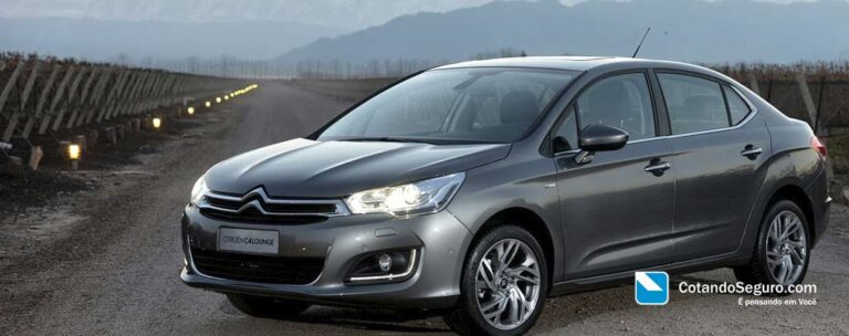 Seguro Citroen C4 Lounge, Quanto Custa, Preço Médio e Suas Coberturas