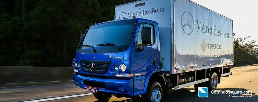seguro do caminhão Mercedes Benz Accelo 1016