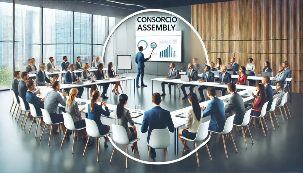 como funciona a assembleia em consórcio